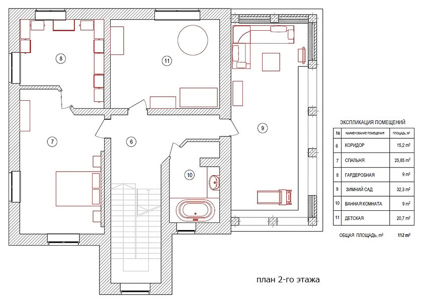 "Кофе с ароматом корицы" \ интерьер частного коттеджа