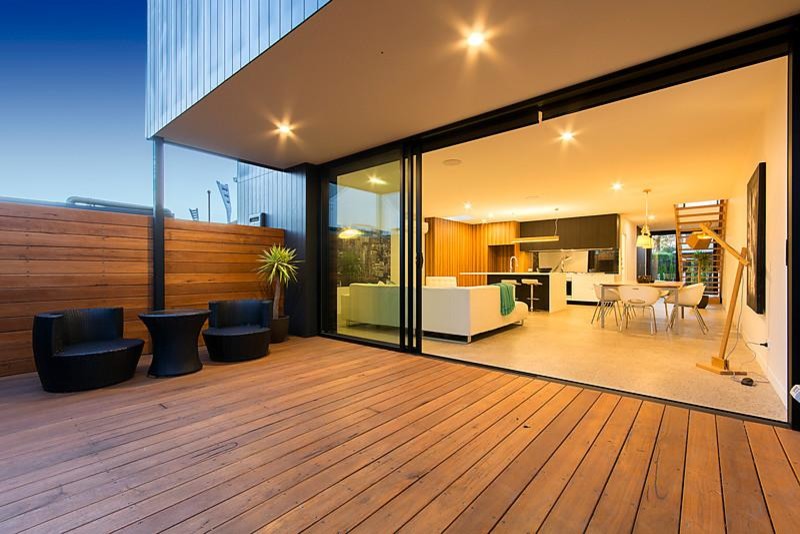 This is an example of a modern exterior in Geelong.