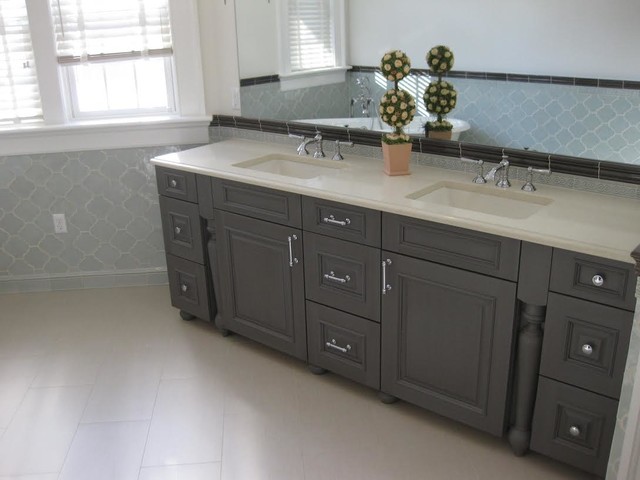 Completed Projects klassisch-modern-badezimmer
