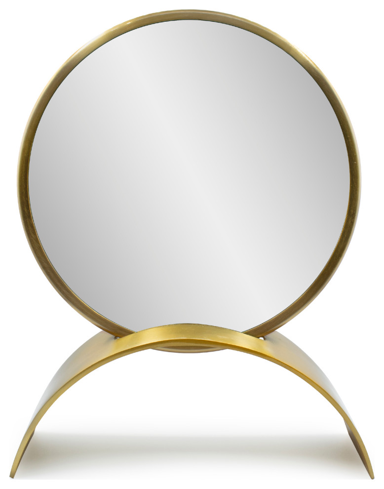 The Maja Arched Mirror Contemporary Wall Mirrors by Howard