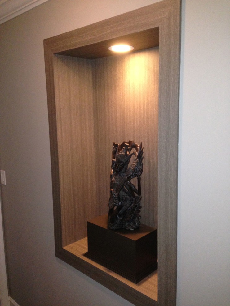 Inspiration for a timeless hallway remodel in Miami