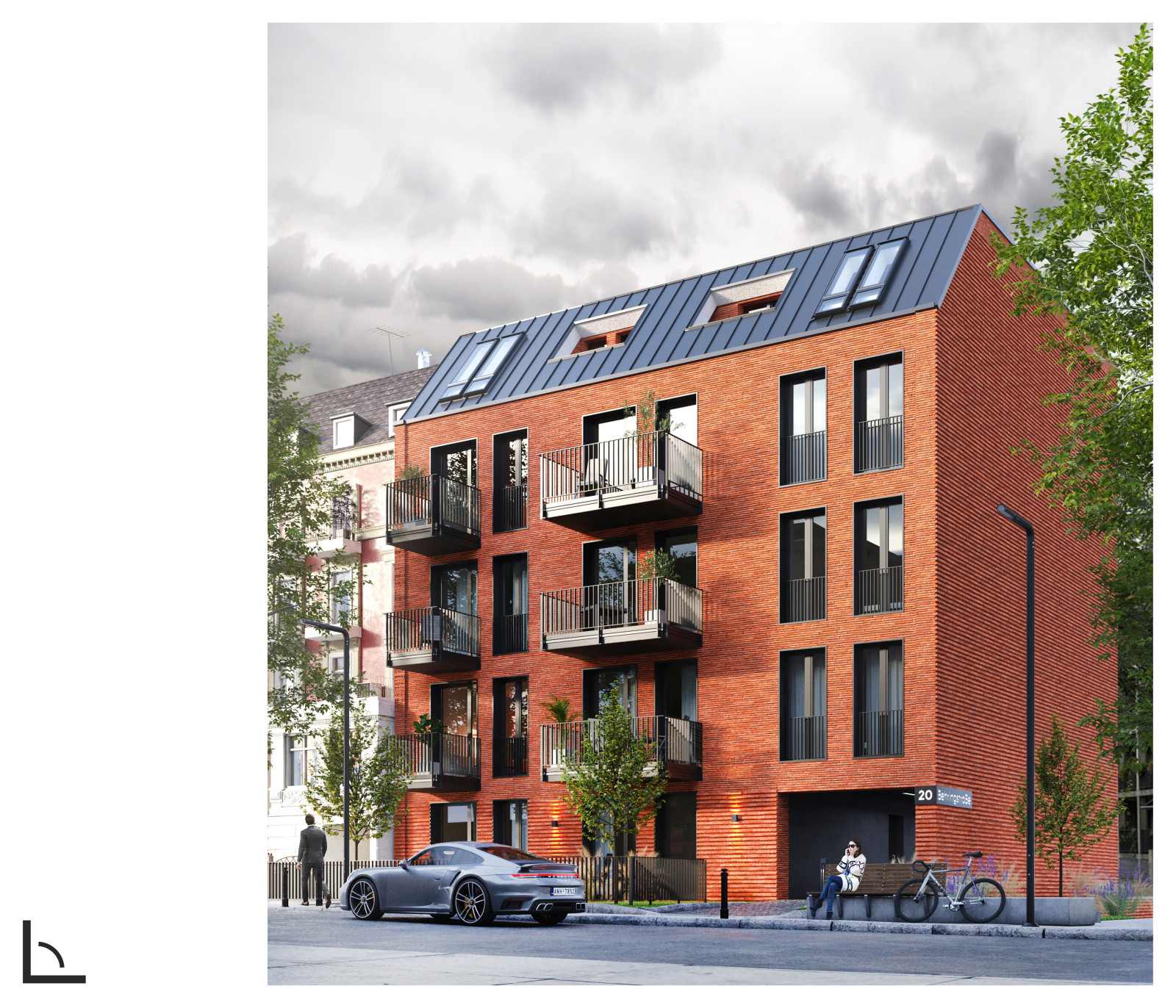 Многоквартирный дом в Берлине