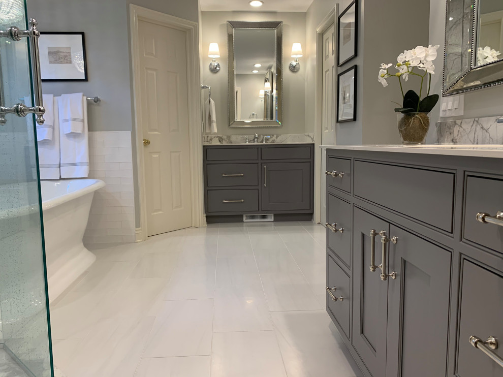 Transitional Master Bath