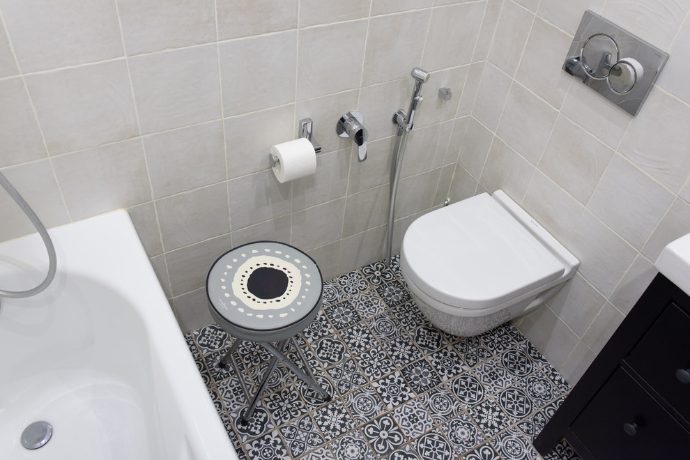 Сливочное настроение. Квартира для молодой семьи на ул. Кастанаевская. Санузел