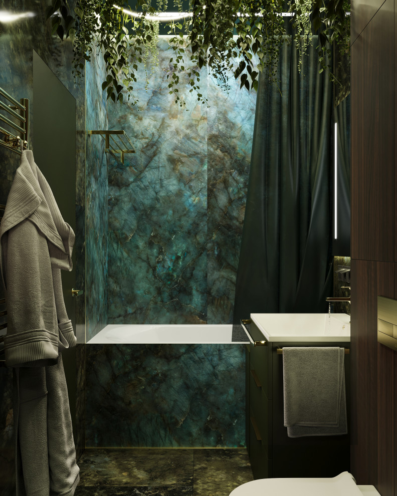 HÉ 210 // ЖК Серебряный фонтан, Москва, 91 м²