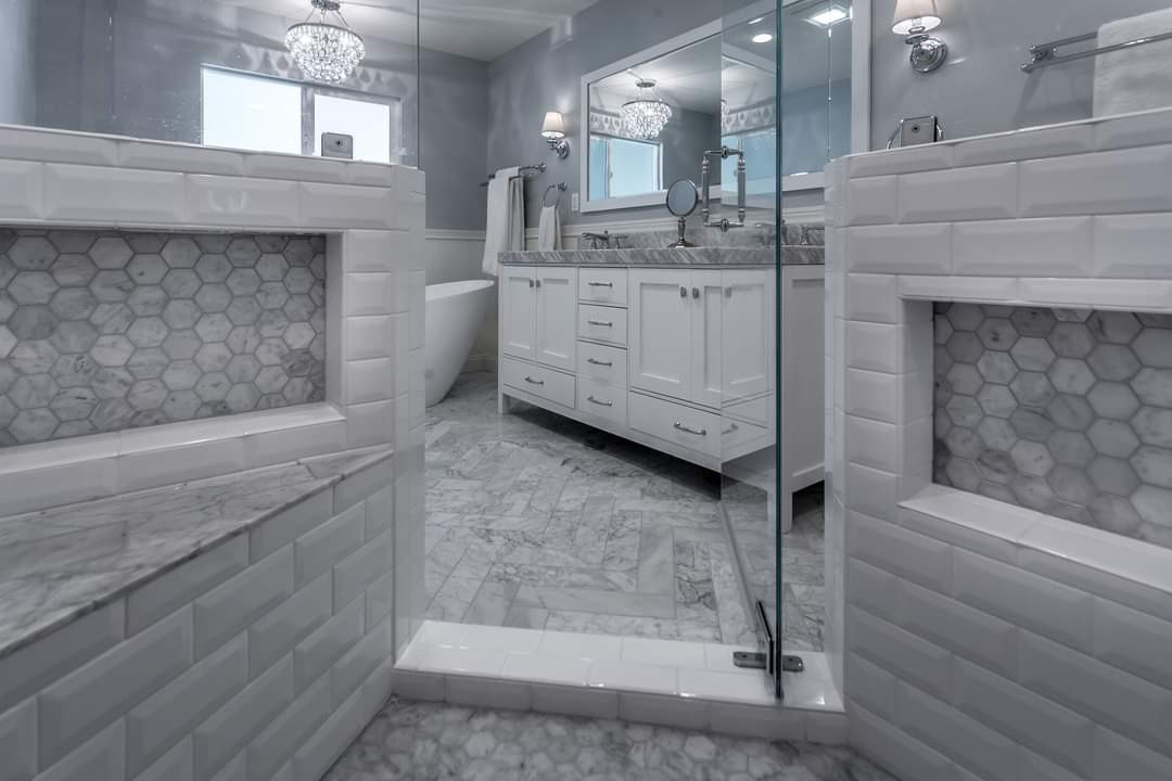 Woodland Hills Master bathroom