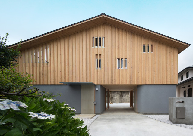 久山の家 contemporain-facade