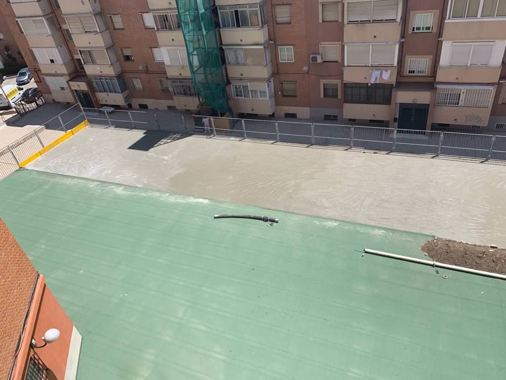 Cubierta 60 plazas de garaje