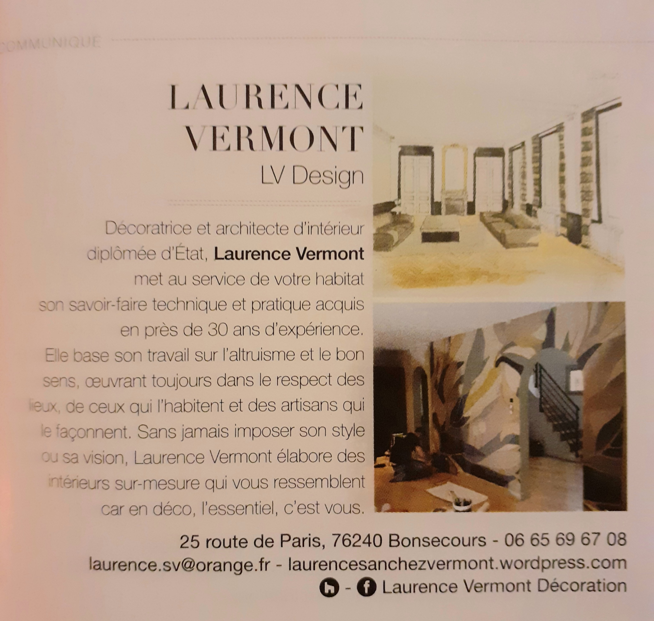 Article publié dans le magasine ELLE.