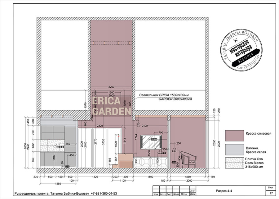 Erica Garden дизайн-проект загородного дома