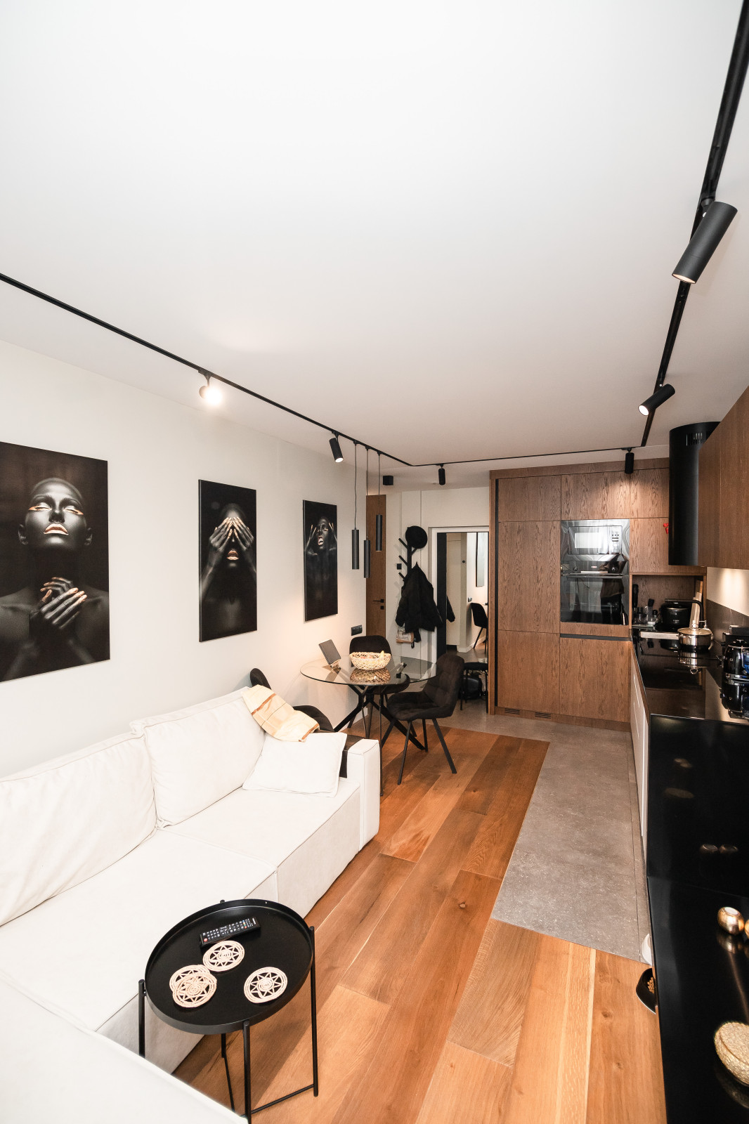 Кухня-гостиная в стиле минимализм