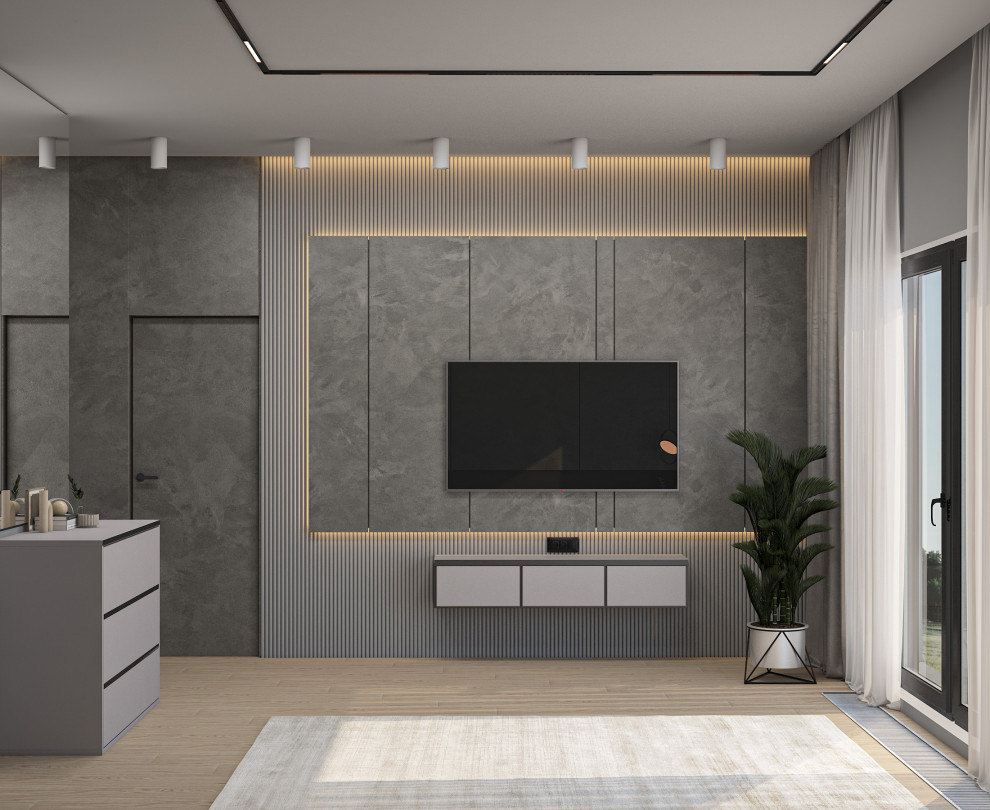 Частный дом в стиле неоклассика и лофт