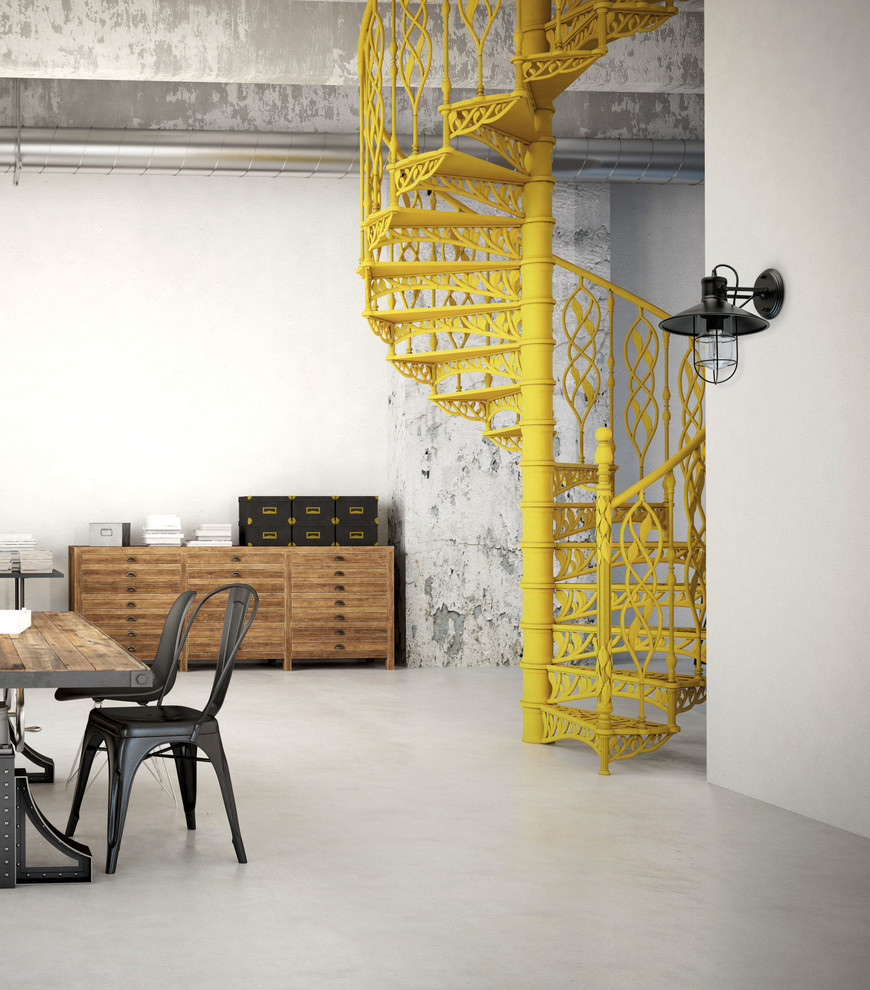 Рабочая зона в стиле лофт