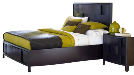 Magnussen Nova Storage Platform Bed 3-Piece Bedroom Set in Espresso