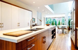 Kitchen - View to Backyard modern-kitchen