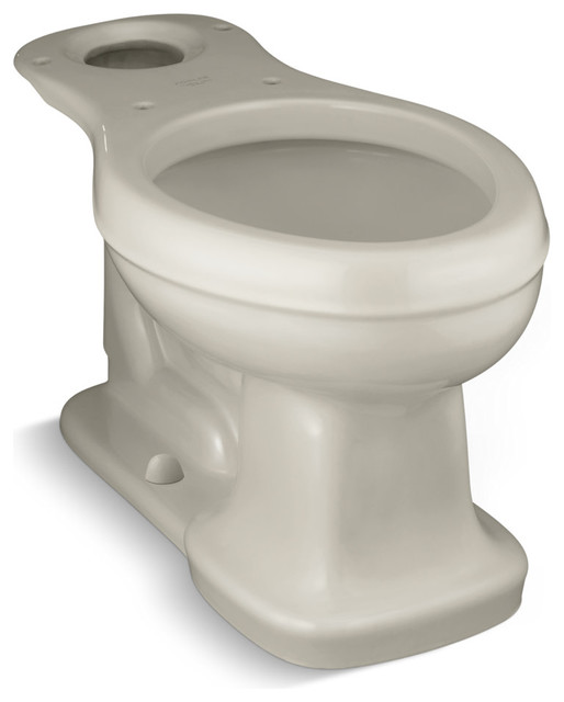 Kohler K 4067 Elongated Comfort Height Toilet Bowl Only From The