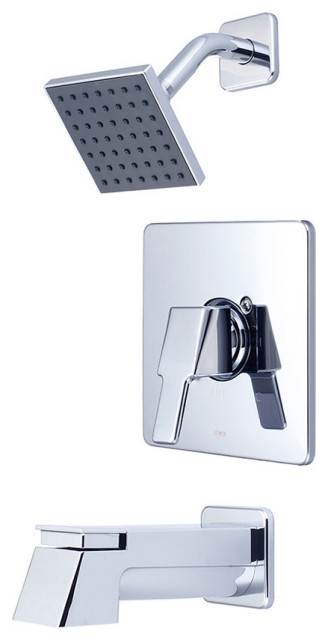 Pioneer Faucets T-2398 i3 Tub and Shower Trim Package - Polished Chrome