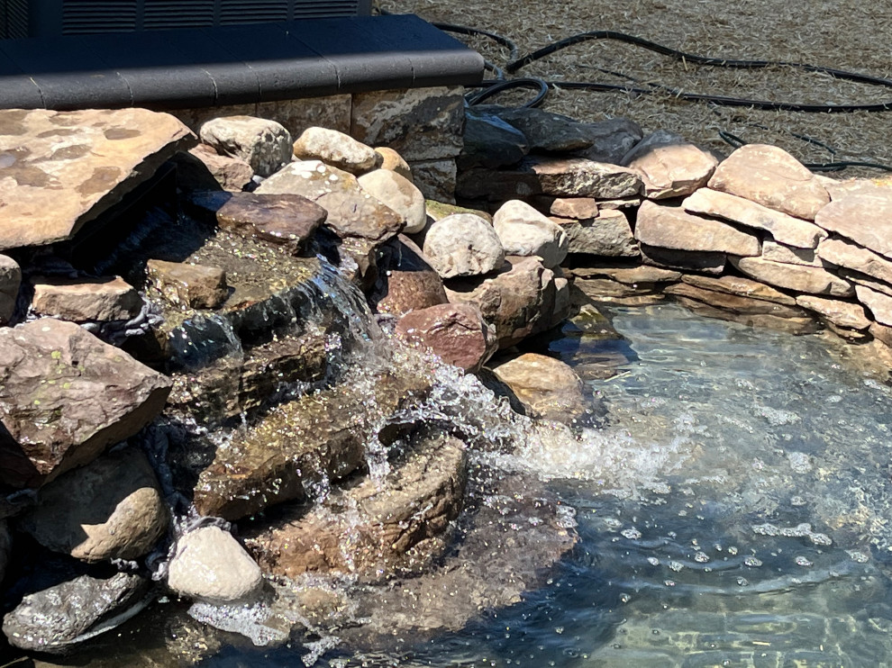 Perry Hall Patio, Pond, Pergola