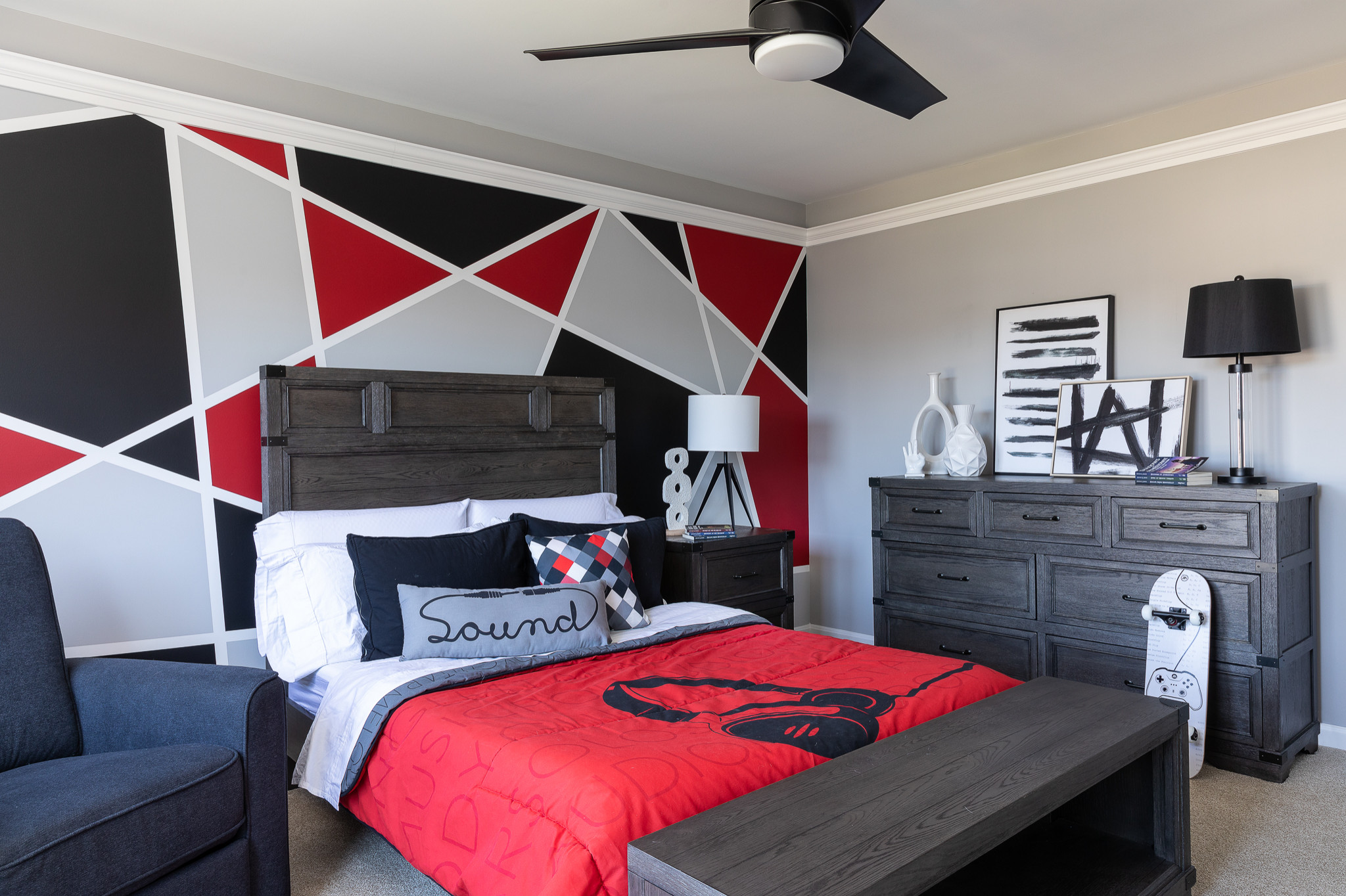 75 Beautiful Small Kids' Bedroom Ideas and Designs - October 2023 | Houzz UK