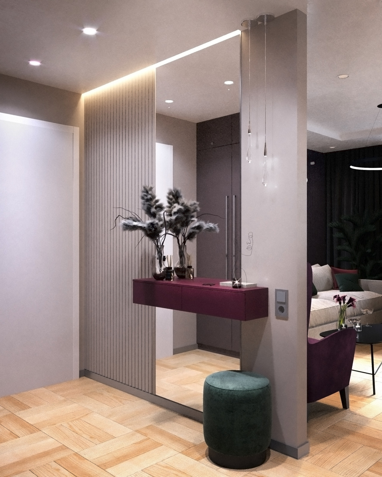 КВАРТИРА С ЭЛЕМЕНТАМИ АР-ДЕКО