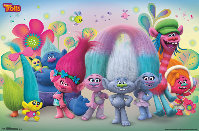 DreamWorks Trolls - Group, 22.375