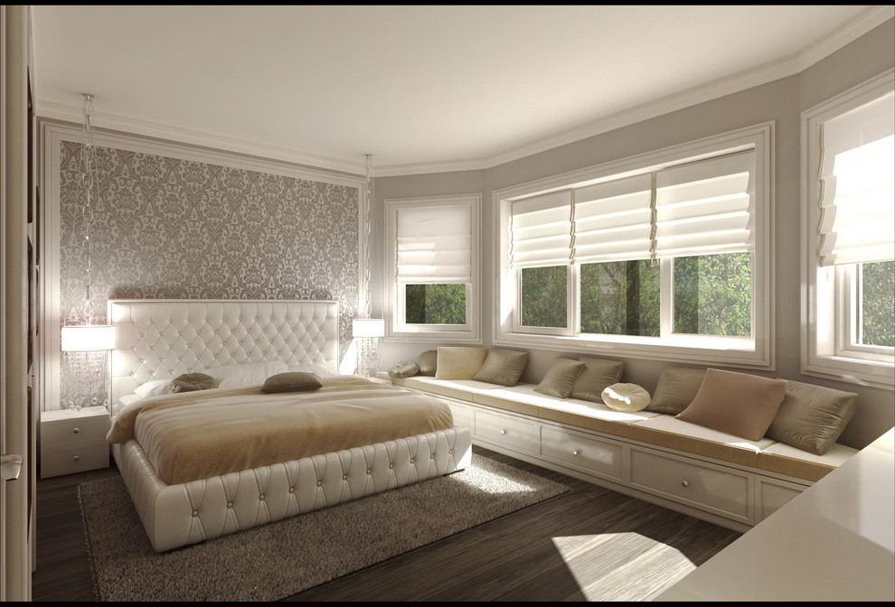 Townhouse. Moscow. New classic with rustic features