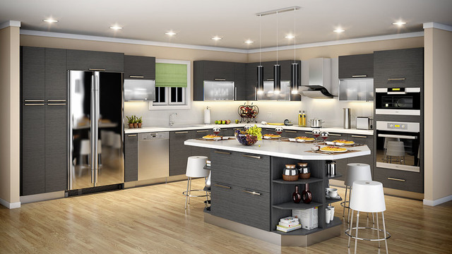 Frameless RTA Cabinets