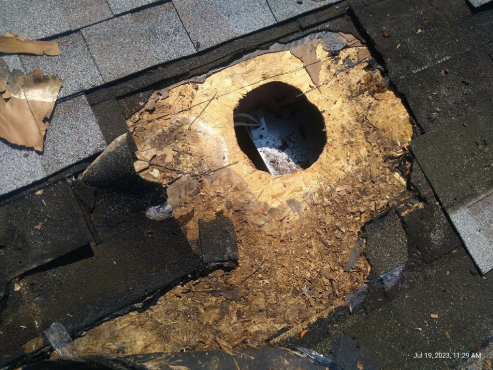 Roof Vent Water Leak