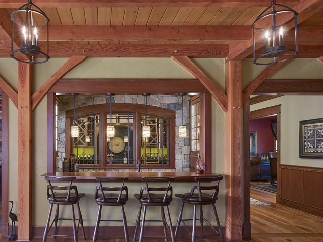 Timberline Estates rustik-hemmabar