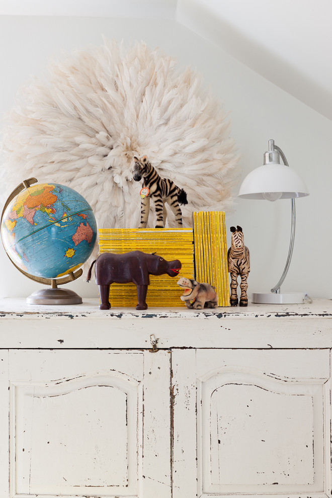 Inspiration for an eclectic kids' room in Toronto.