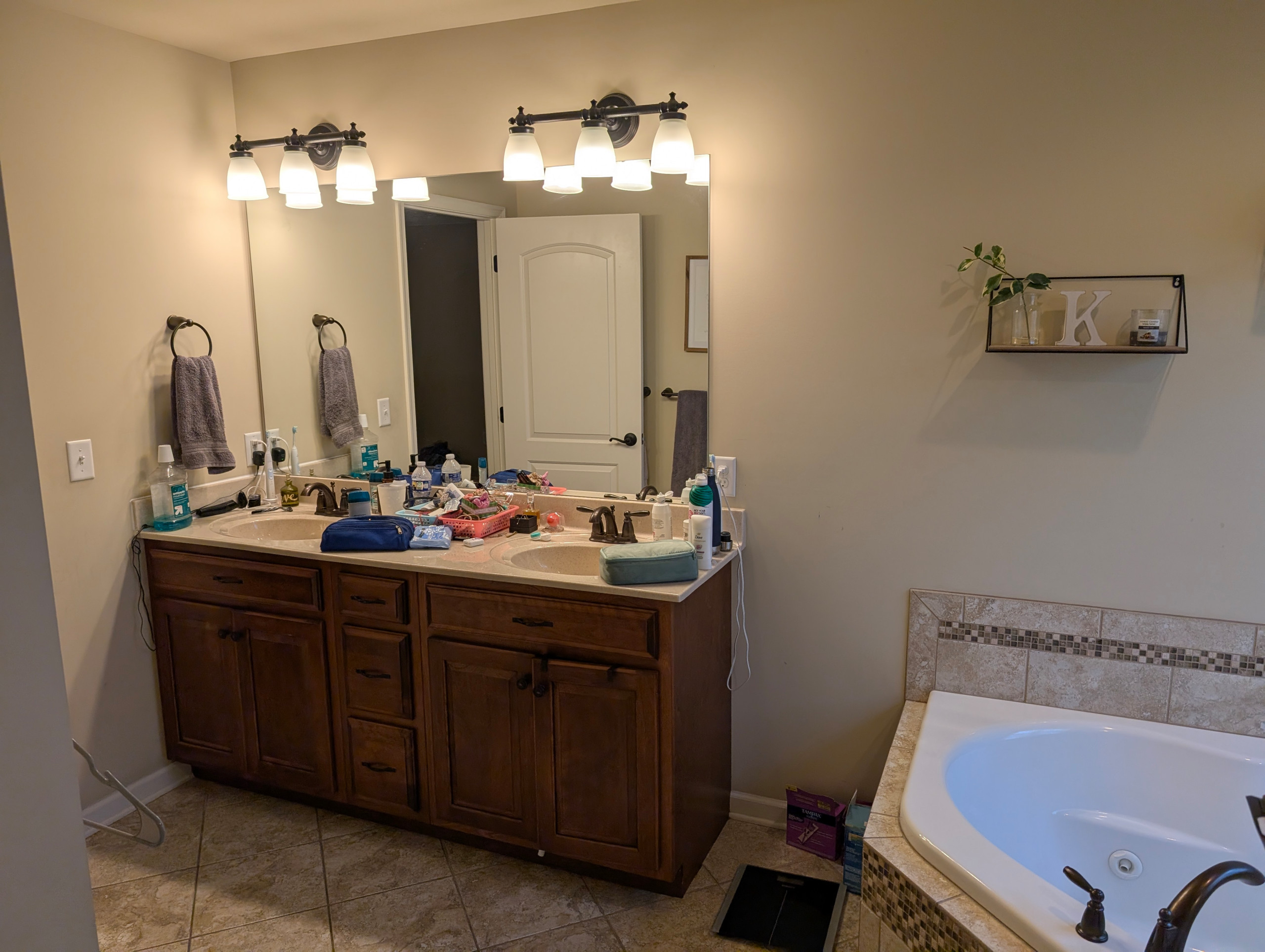 Beyond Beige - A Bold Blue Master Bath Transformation in Harrisburg, PA