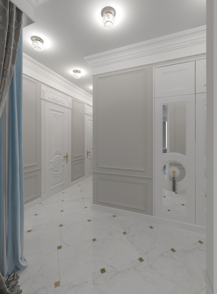 Классический интерьер в Москва Сити