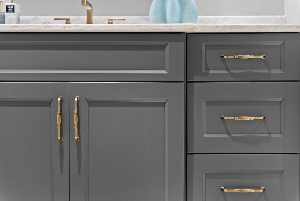 Custom Bathroom Cabinetry & Storage