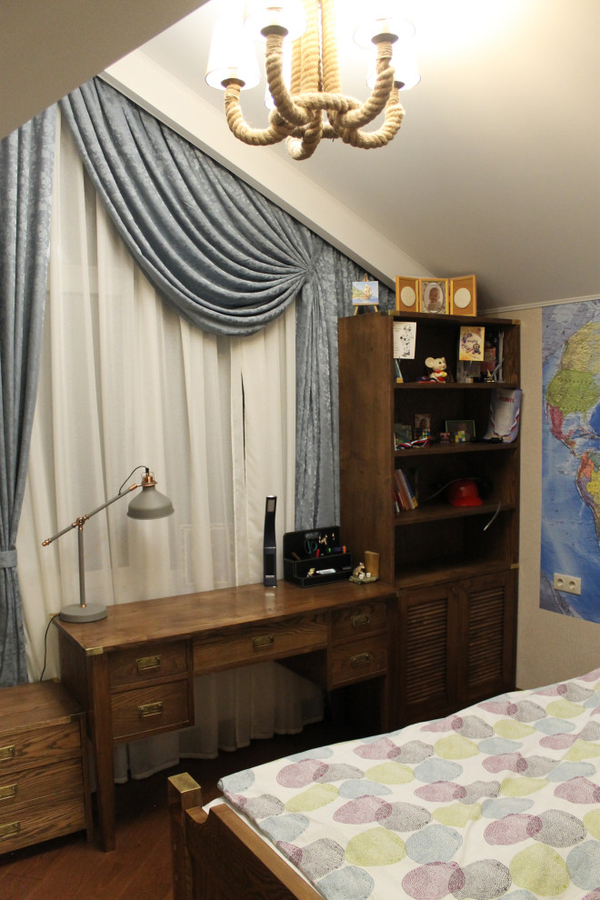 "Природная графика". Реализация проекта интерьера частного дома.