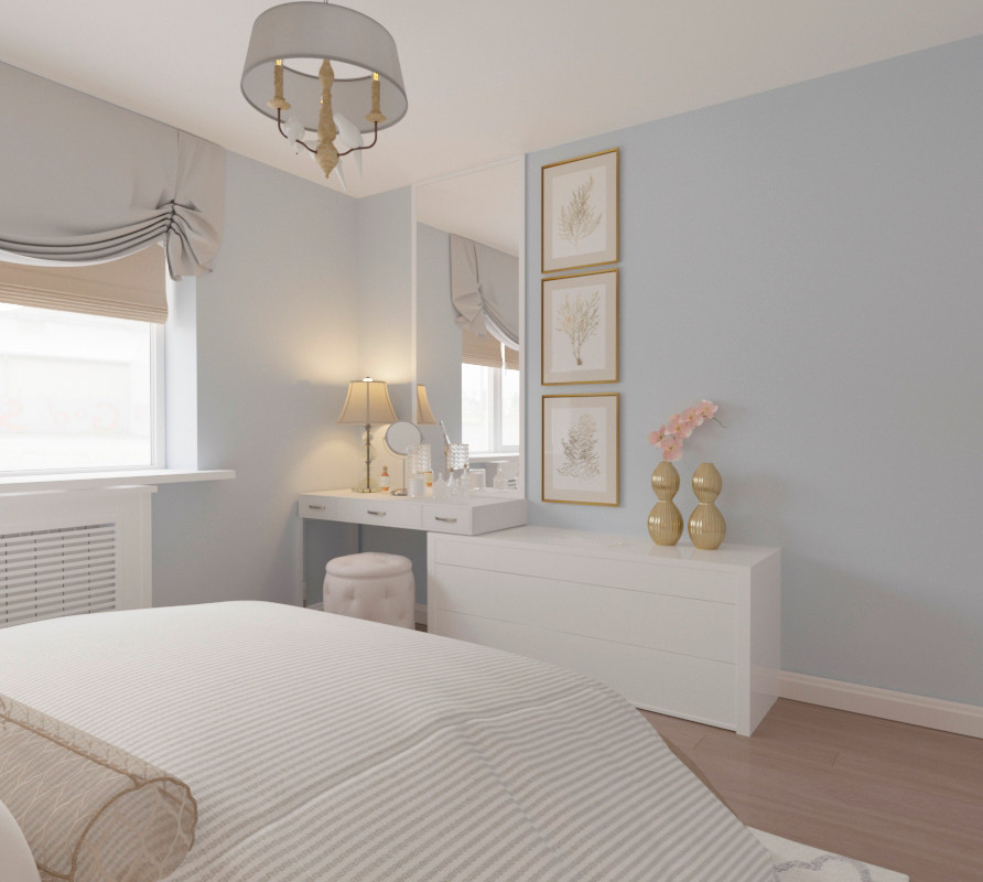 Дизайн интерьера трехкомнатной квартиры по ул. Восточной.