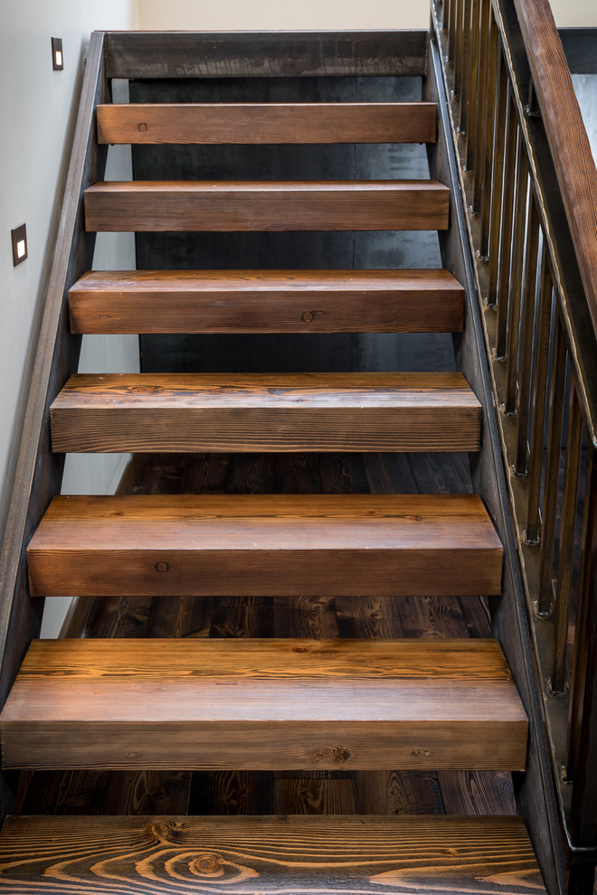Staircase - rustic staircase idea