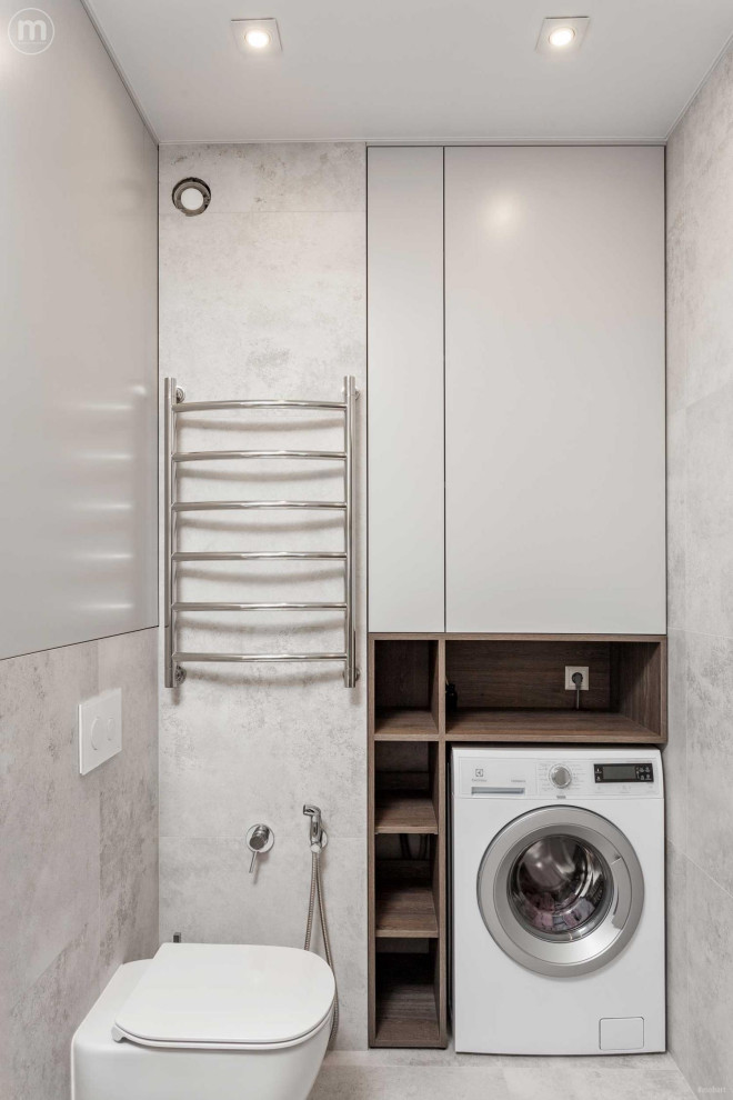 Светлая ванная комната