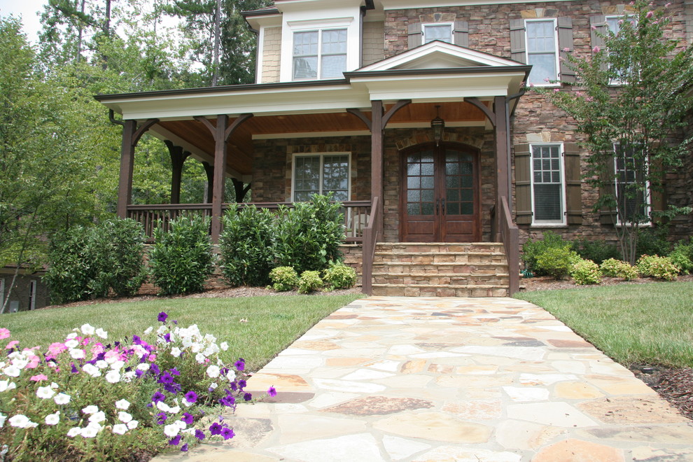 Home design - rustic home design idea in Raleigh