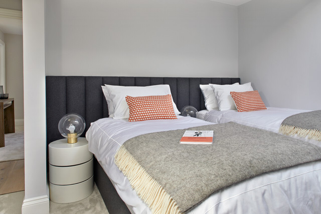Notting Hill Mews modern-bedroom