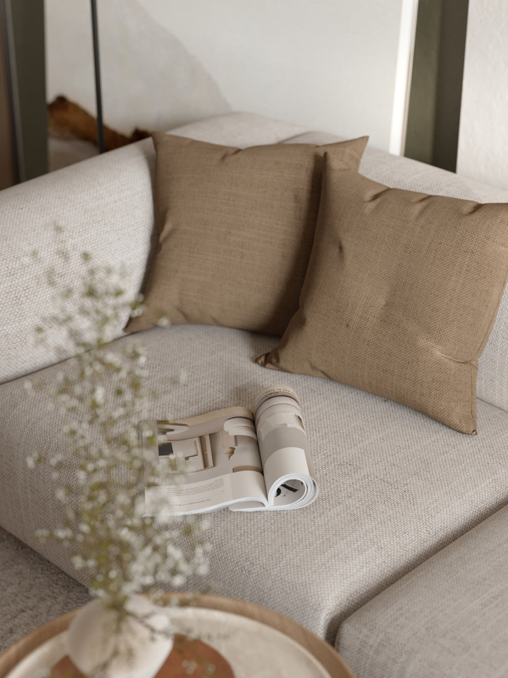 Проект 2-х уровневой квартире в эко-стиле.