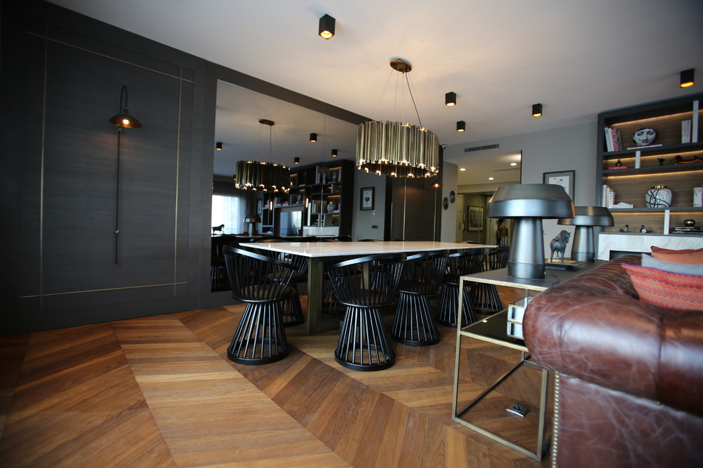 Home design - transitional home design idea