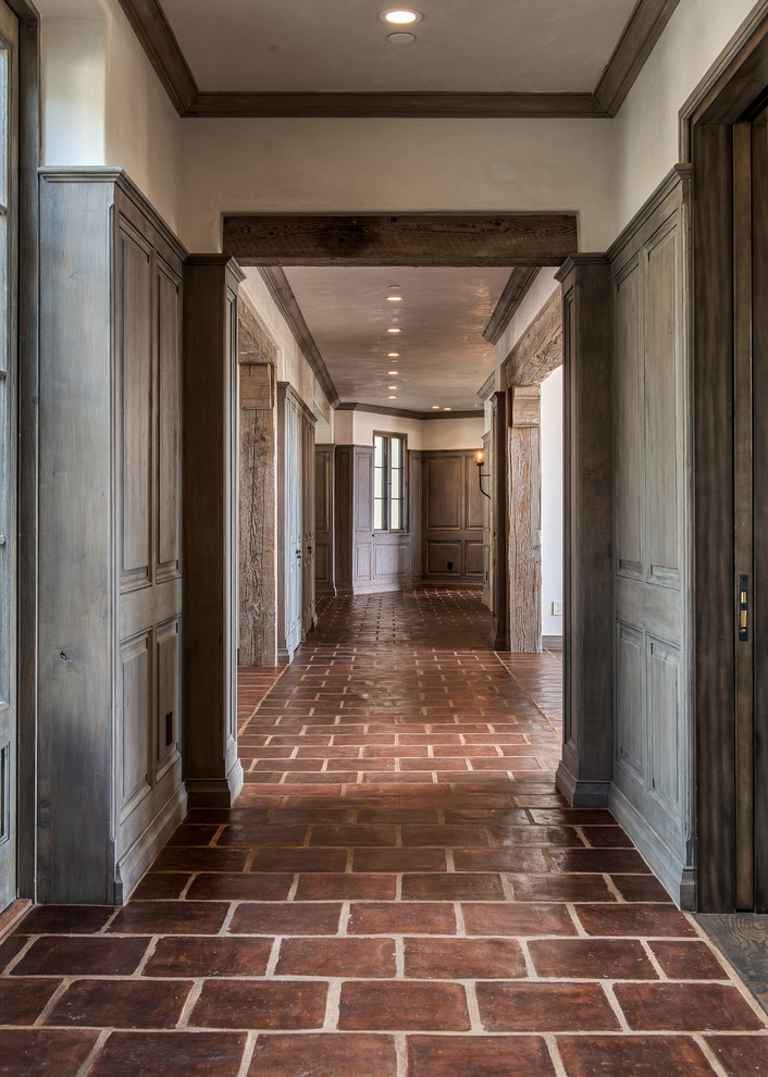 This is an example of a mediterranean hallway in San Francisco.