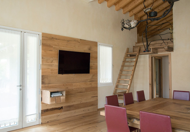 Villa rustica rustic-living-room