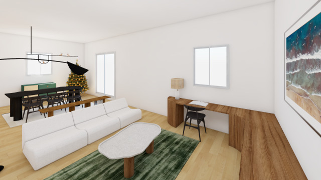 Projet Faure contemporary-vardagsrum