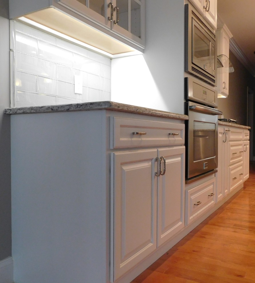 Example of a transitional kitchen design in Other