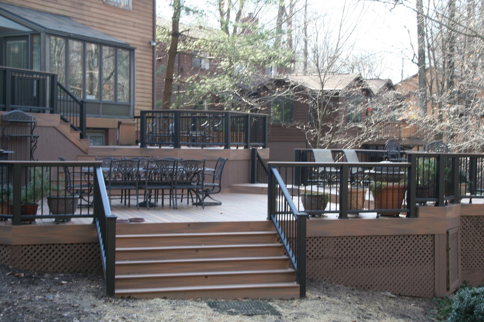 Transitional deck photo in Baltimore
