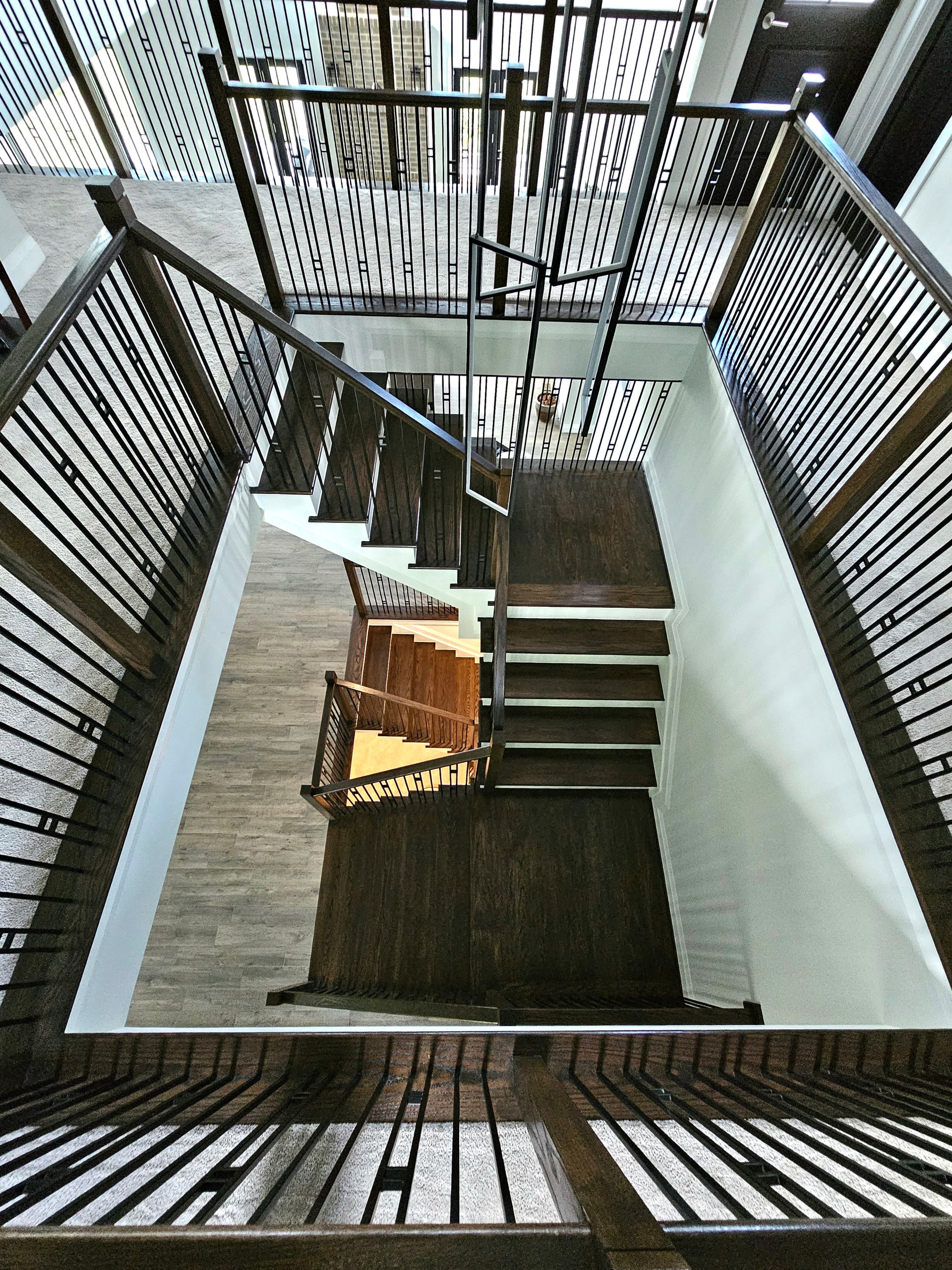 109_Impressive Floating Staircase in Countryside Retreat, Upper Marlboro, MD