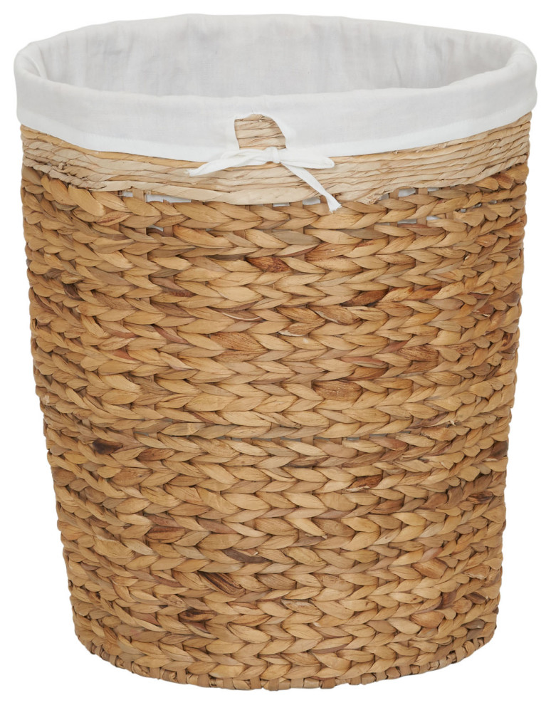 Wicker Basket Laundry Hamper With Liner Tropical Hampers by