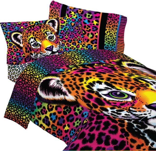 Lisa Frank Bedding Set Wild Side Leopard Comforter Sheets