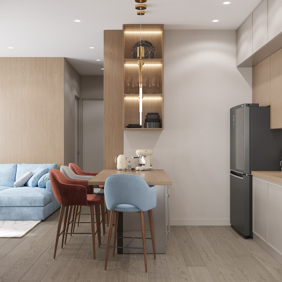 ЖК Крылья Кухня гостиная